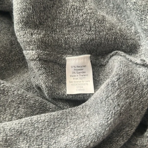 NWT Sonoma Petite Gray Skirt (LP) - Picture 5 of 5